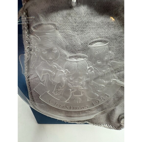 A Medley of Carols Lucite Christmas Ornaments Limited Edition Lot Of 5 -1980’s - Picture 3 of 10